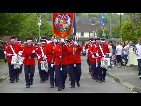 Sons Of William FB Glenmavis @ Upper Falls Protestant Boys FB Parade 2016