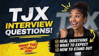 TJX Interview Questions and Answers! (How to PASS ANY TJX Job Interview)