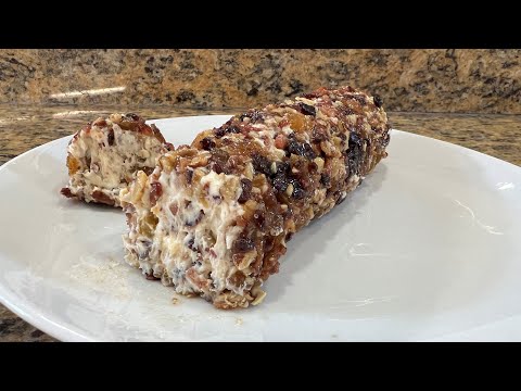 ROLLO DE QUESO con nueces y miel – Honey Nut & Cream Cheese roll