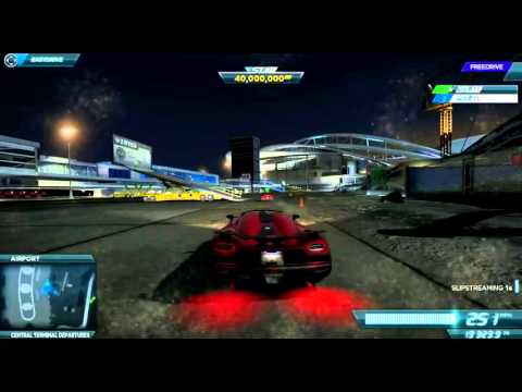 Hudges Airport Runway Speed Camera 452.2km/h / 281.0mph (NFS Most Wanted 2012 Online Multiplayer)