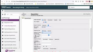 Applitrack Requisition Process--VVSD