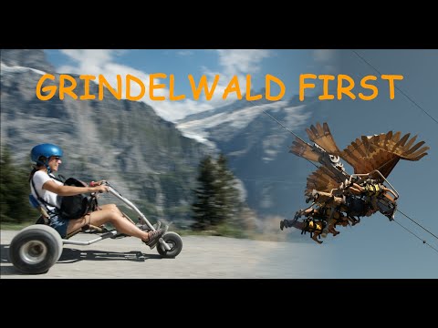 Grindelwald First - 4 Things To Do - Top of Adventure - Switzerland 4K