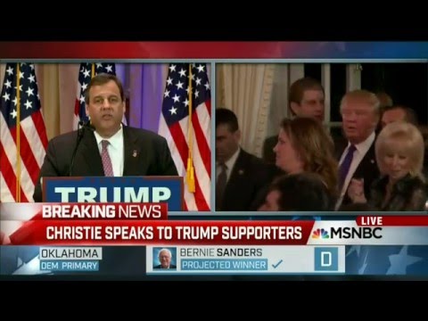 Chris Christie Introduces the Next President of the United States