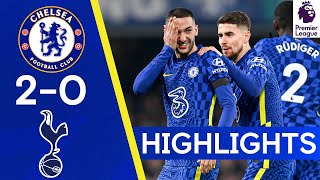 Chelsea 2-0 Spurs  Ziyech Pearler & Thiago Sil