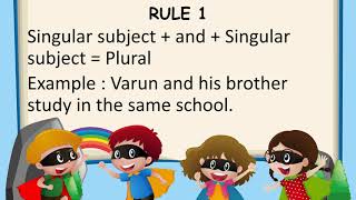 Subject Verb Agreement Class 7