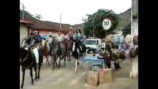preview picture of video 'Chegada da cavalgada de Nova Belem'