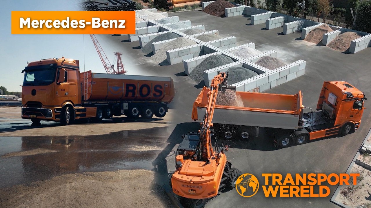 Mercedes-Benz en ROS Zand- en Grindhandel: een sterke samenwerking