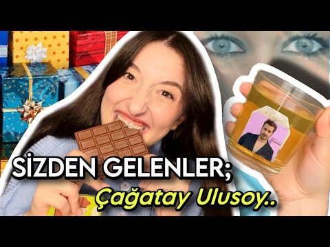 SİZDEN GELEN HEDİYELERİ AÇTIM 💝 / Çağatay Ulusoylu Çay 🫖 