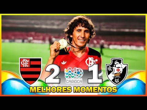 FLAMENGO 2 x 1 VASCO ● HIGHLIGHTS ● 1981 CARIOCA CHAMPIONSHIP ● FINAL ● GAME 03