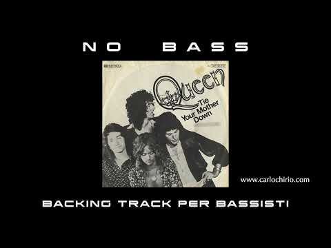 Tie Your Mother Down Queen NO BASS backing track per bassisti Suona tu il Basso (Bassless)