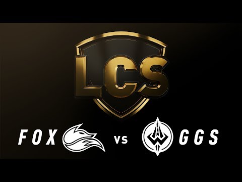 FOX vs. GGS - Week 1 Day 2 | LCS Spring Split | Echo Fox vs. Golden Guardians (2019)