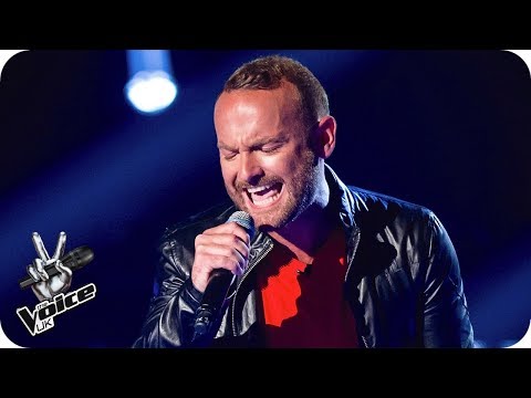 Kevin Simm performs 'Chandelier'   The Voice Blind Auditions