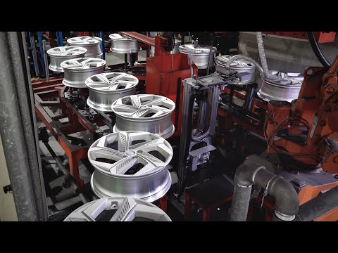 , title : 'Amazing Modern Car Wheel Mass Production Factory. Korean Alloy Wheel Manufacturing Process'