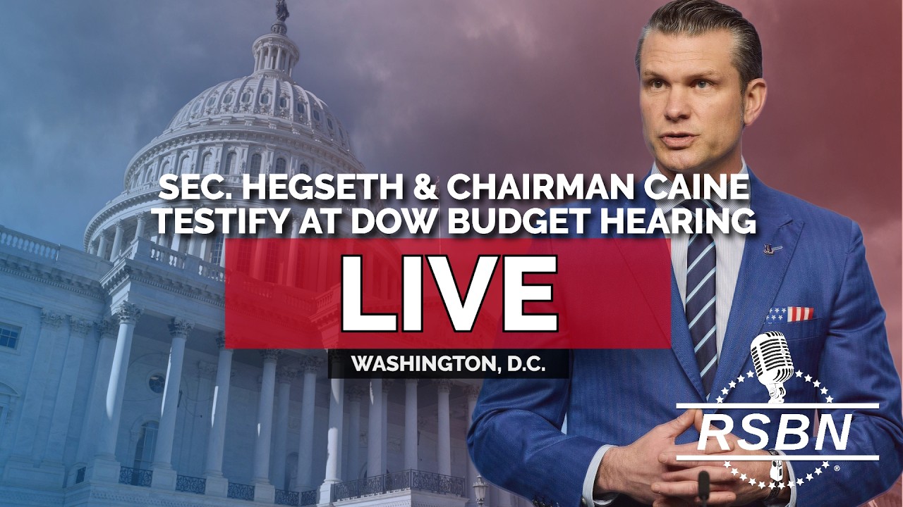 LIVE: Sec. Hegseth, Chairman Caine Testify at Department of War Budget Hearing - 5/12/26