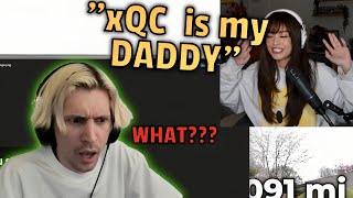 Valkyrae got CAUGHT calling xQc her DADDY in 4k😭