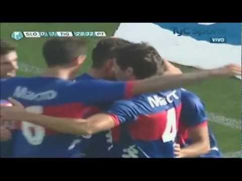 28' PT - Gol de Ruben Botta - San Lorenzo 0 vs Tigre 1