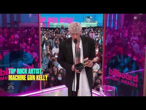 Mgk wins  Top rock artists  2021  Billboard Music Awards