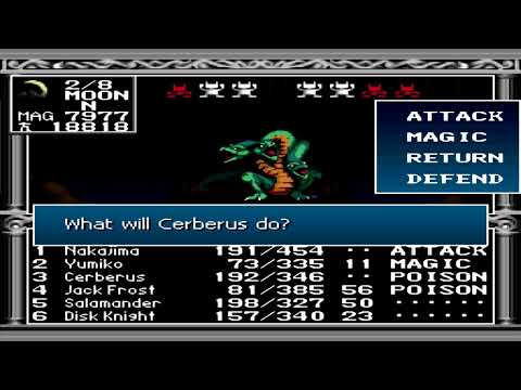 Kyuuyaku Megami Tensei 2 Boss Hydra