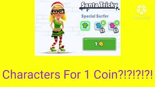 Subway Surfers How To Make Any Character Free (200 Subscribers special) (patched in newer versions)