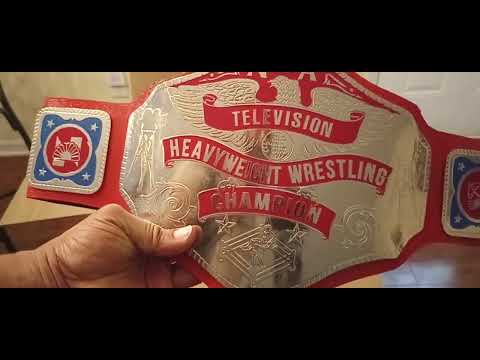 Unboxing NWA World Television Replica Championship