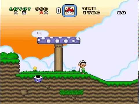 SMW Custom Level   Peanut Plains