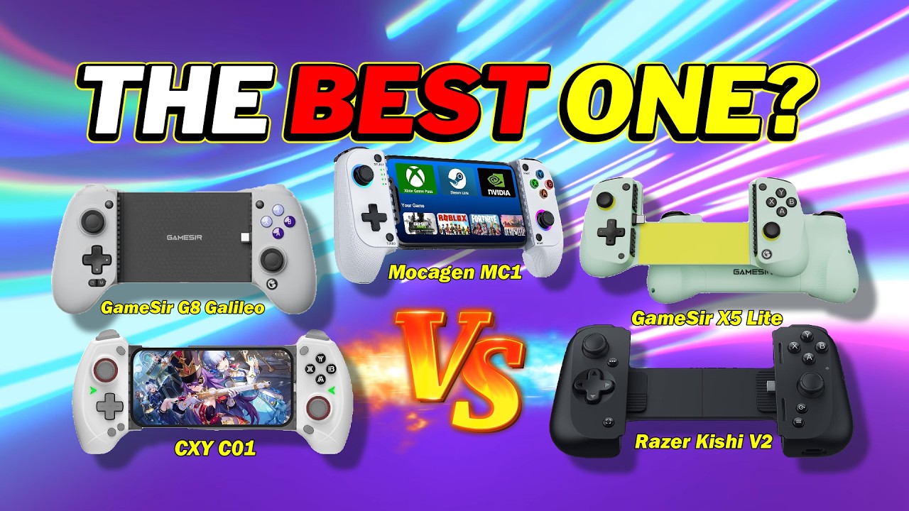 Best Budget Mobile Gaming Controller for Android and Iphone