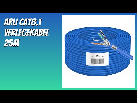 BEWERTUNG (2026): ARLI Cat8.1 Verlegekabel 25m. Infos