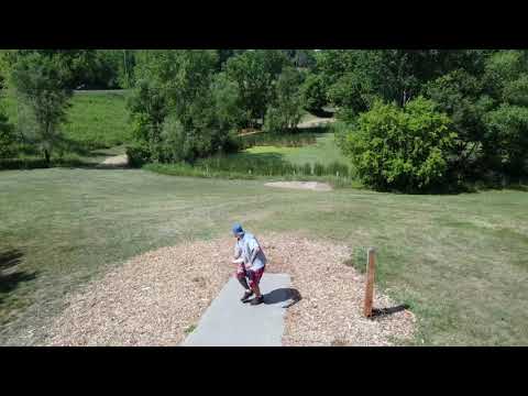 DISC GOLF DRONE shots