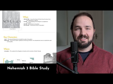Nehemiah 3 Summary: 5 Minute Bible Study