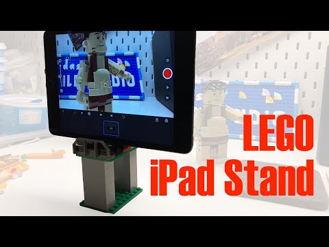 Tablet Stativ aus Lego
