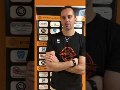 Intervista a coach Carlo Vassalli dopo il Triangolare CheTariffa.it