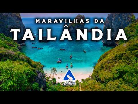 Maravilhas da Tailândia | Os Lugares mais Bonitos da Tailândia | Guia Completo de Viagem em 4K