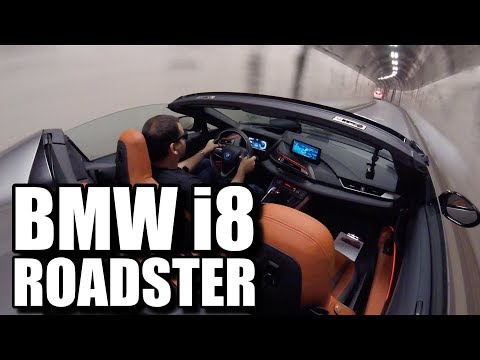 BMW i8 Roadster (PL) - pierwsza jazda Video