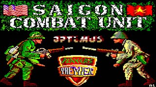[Amstrad CPC] Saigon Combat Unit - Longplay