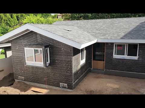 ADU Stucco lath installed.  Ready for scratch coat.