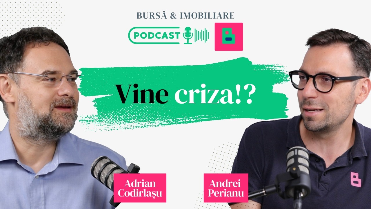 Vine CRIZA?! Se PRĂBUȘESC bursele! | podcast BankaTa #46 cu Adrian Codirlașu