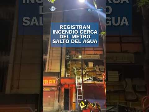 Se incendia edificio de Arcos de Belén en la alcaldía Cuauhtémoc #shorts