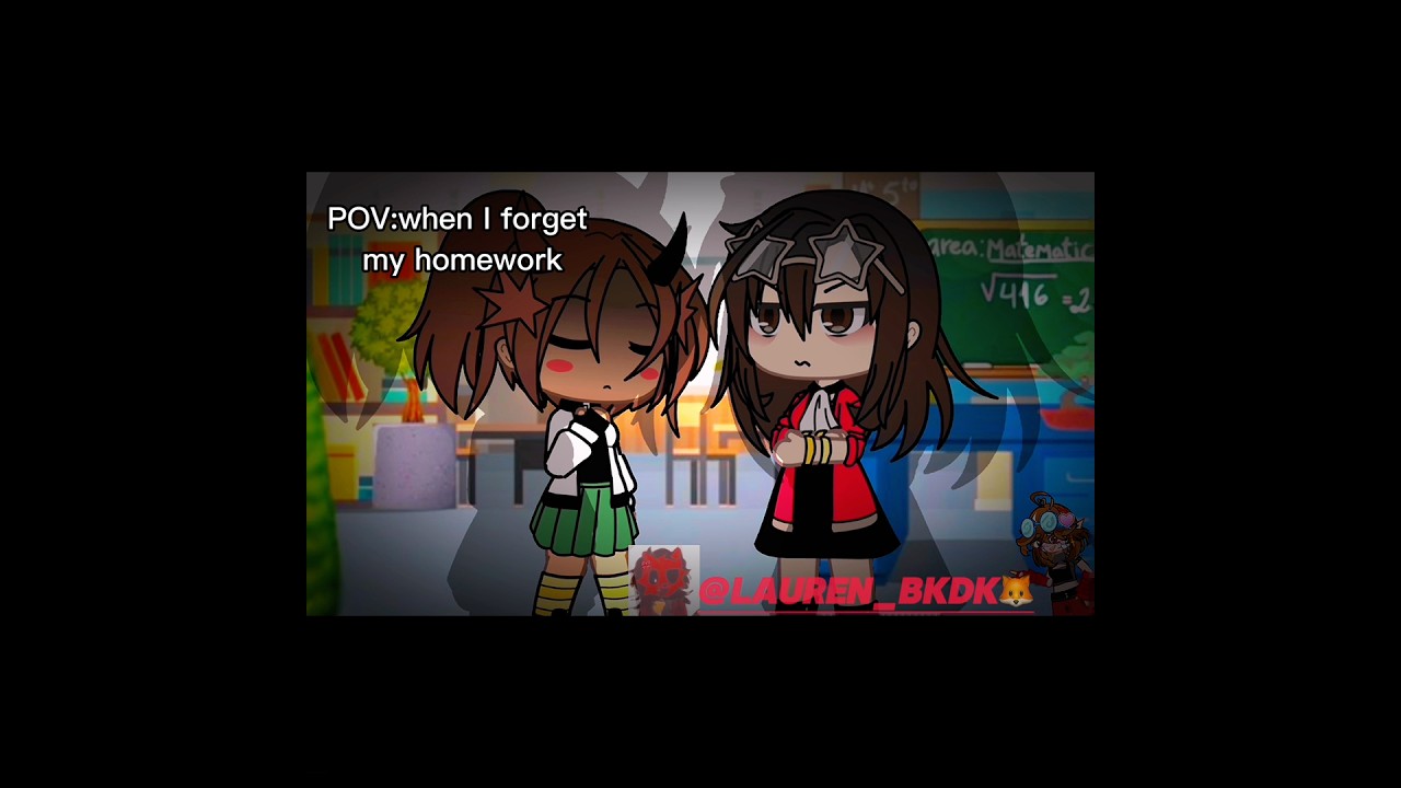 Again, I HATE SCHOOL!🗿…||old trend||gacha+life+club||edit||meme||{🦊}