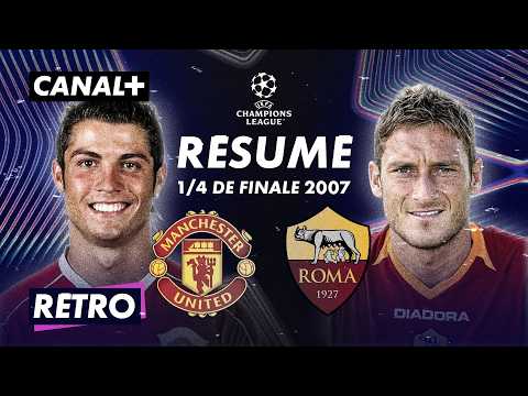 Le jour où Manchester United et CR7 ont ÉCRASÉ l'AS Roma - Rétro Ligue des champions 2006-2007