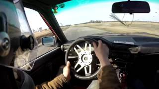 onboard drift FINGERTIGHT E30 toppdrift springbash 2017 blowing tires