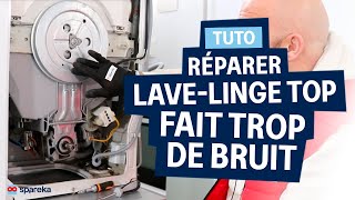 Lave-linge top bruyant : d’où vient le bruit ?