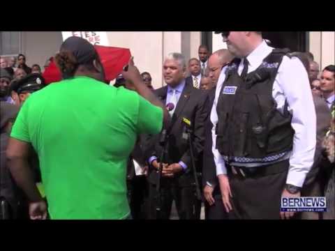 Angry Protester At Demonstration Mar 1 2013