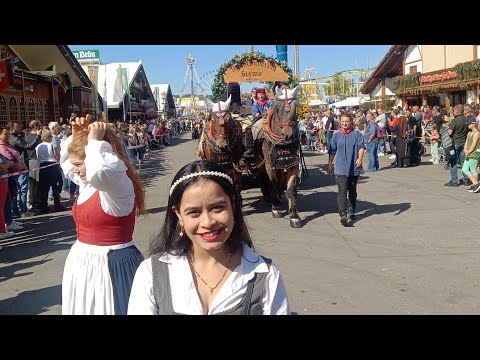 Cannstatter Volksfest Parade 2023 | STUTTGART, GERMANY|