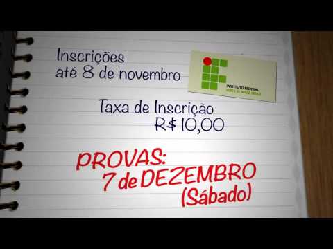 VT Processo Seletivo IFNMG 1/2014