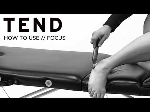 Discover effective techniques for using Tend Focus to alleviate ankle discomfort