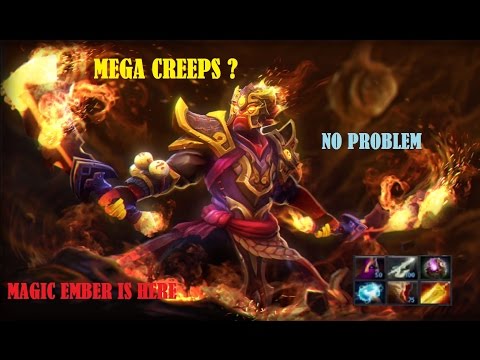 Epic Mega Creep comeback by magical Ember Spirit