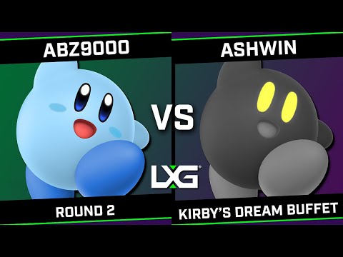 ABZ9000 vs Ashwin - Kirby's Dream Buffet @ LXG 5