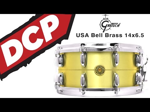 Gretsch USA Bell Brass Snare Drum 14x6.5 image 2