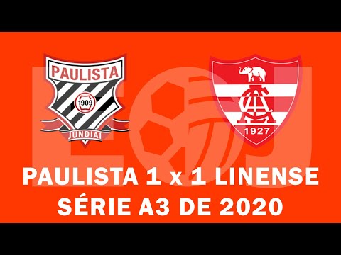 Assista os gols de Paulista 1 x 1 Linense, pela 14ª rodada da Série A3