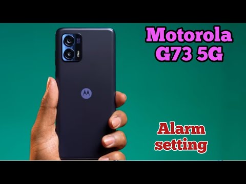 How To Set Alarm In Motorola G73 5G, Motorola G73 5G Mein Alarm Set Kaise Karen, Alarm Setting